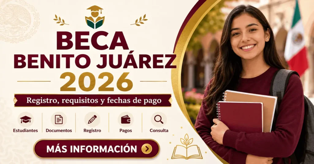 Beca Benito Juárez y apoyos educativos: requisitos, registro y consulta