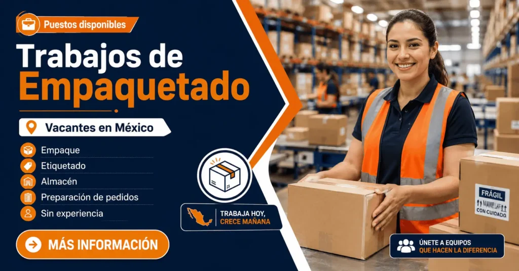 Vacantes para empacadores: guía para postular en almacenes y empresas